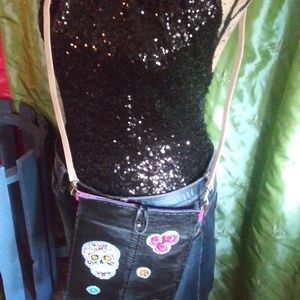 Leather CoCo hip sak